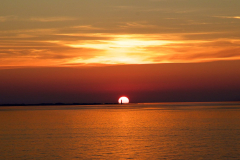 The lighthouse and the sun