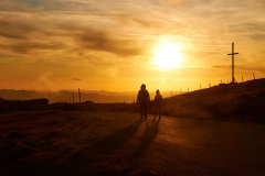 Towards the sunset