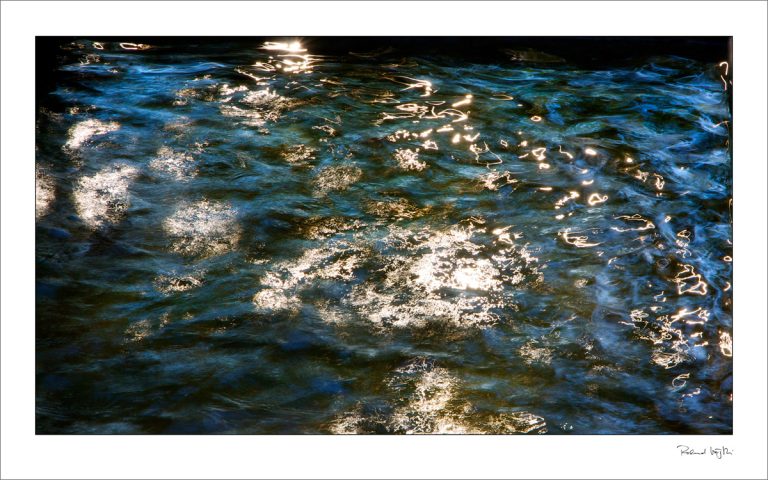 The sound of the early autumn sun