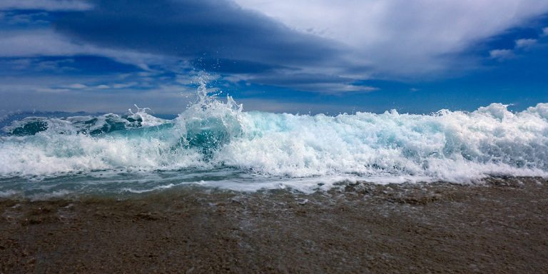 To be washed away…