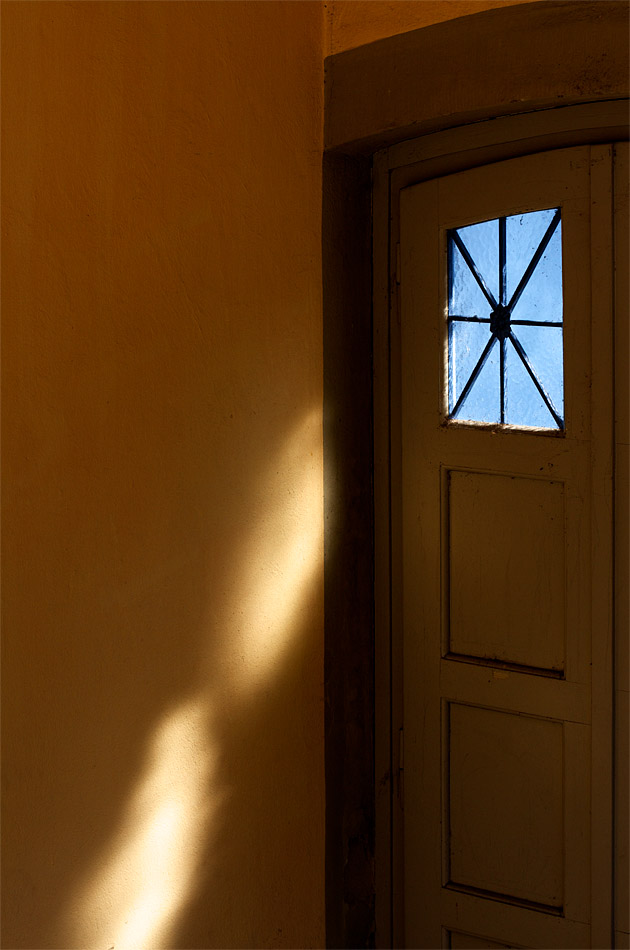 Through the door