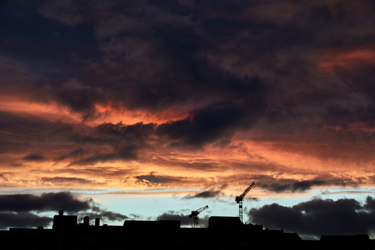 The rush settles down