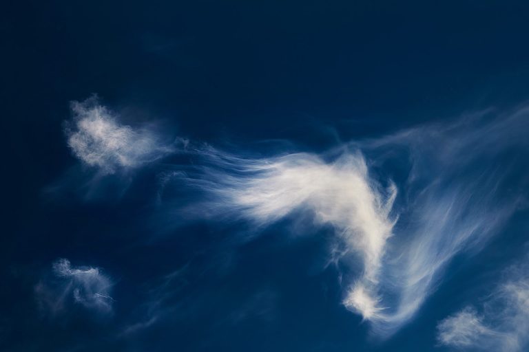 Angel wings above my head