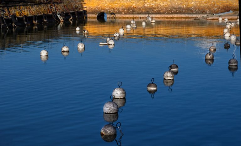 A golden line on the horizon