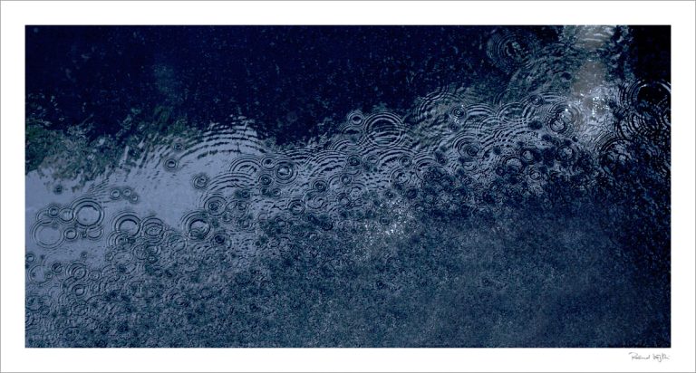 Every raindrop is a kiss from heaven